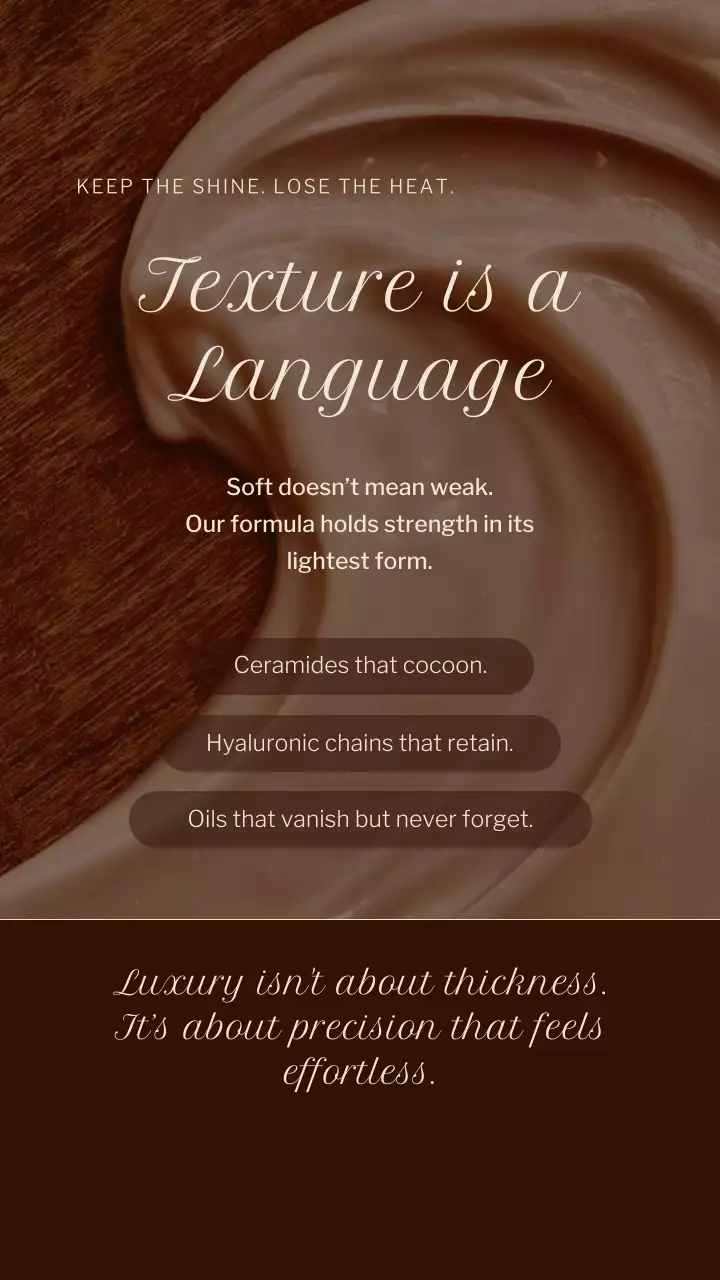 Brown Modern Skincare Promotion Instagram Story Post