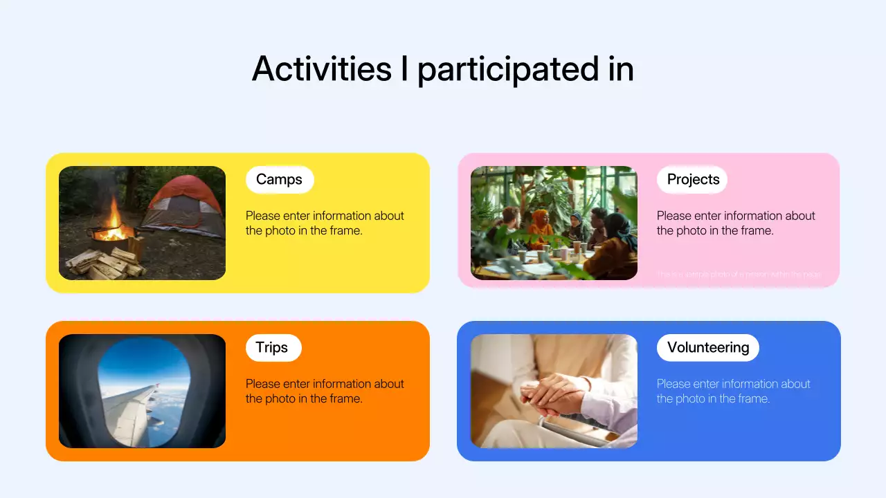 Colorful Modern Portfolio Presentation