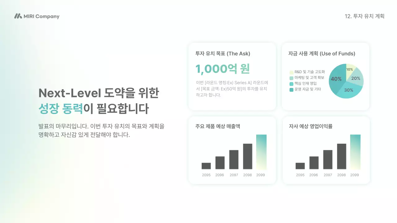 민트 모던 투자 설명 IR