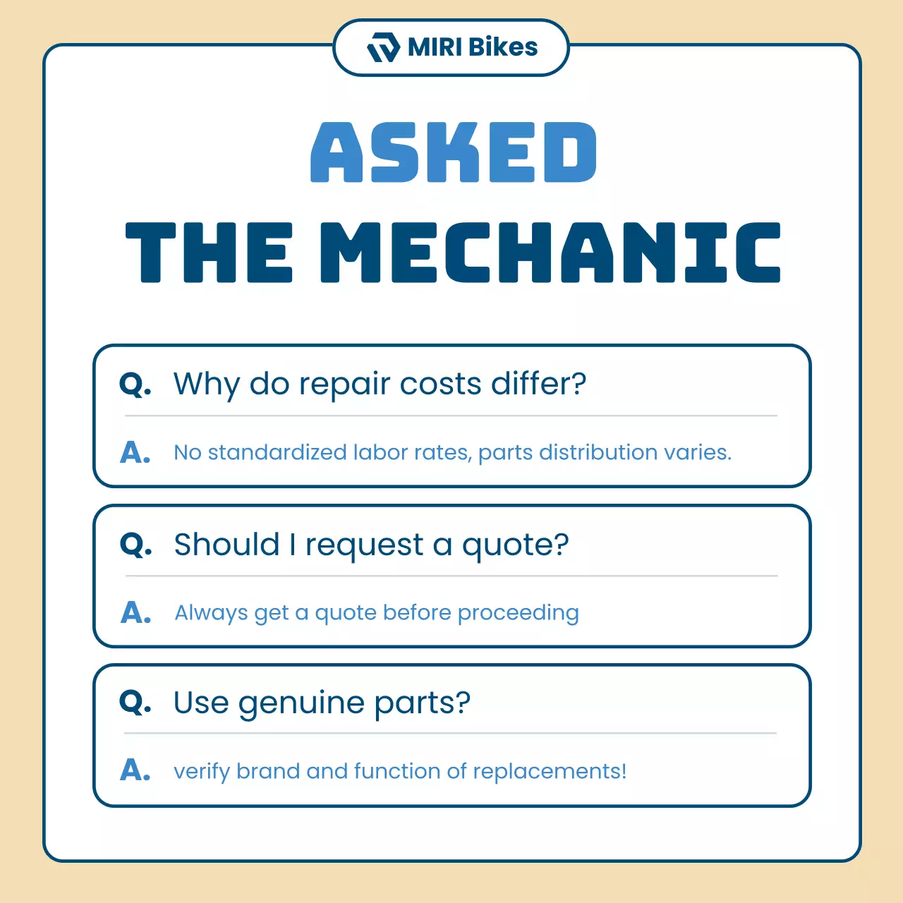 beige retro motorcycle guide