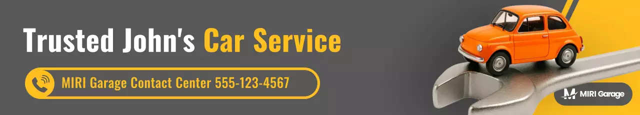 promoção de serviço de carro moderno laranja