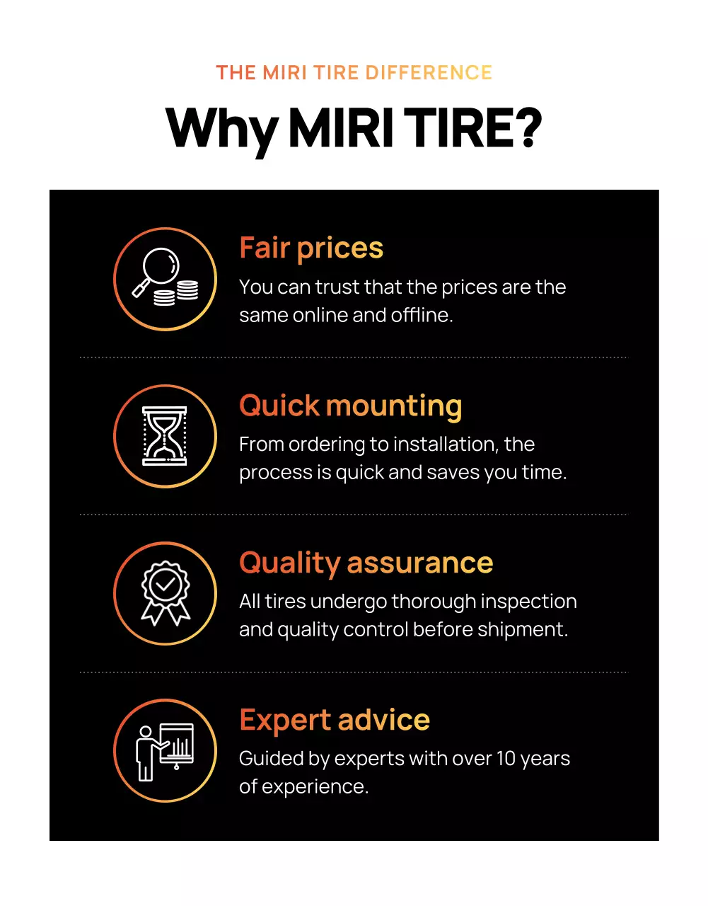 블랙 모던 타이어 프로모션