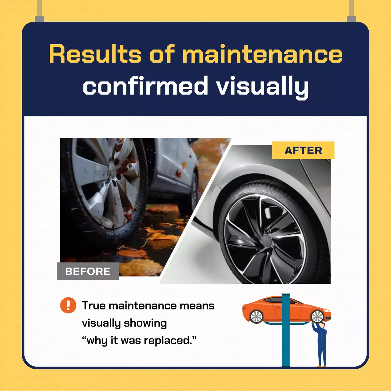 yellow modern car guide