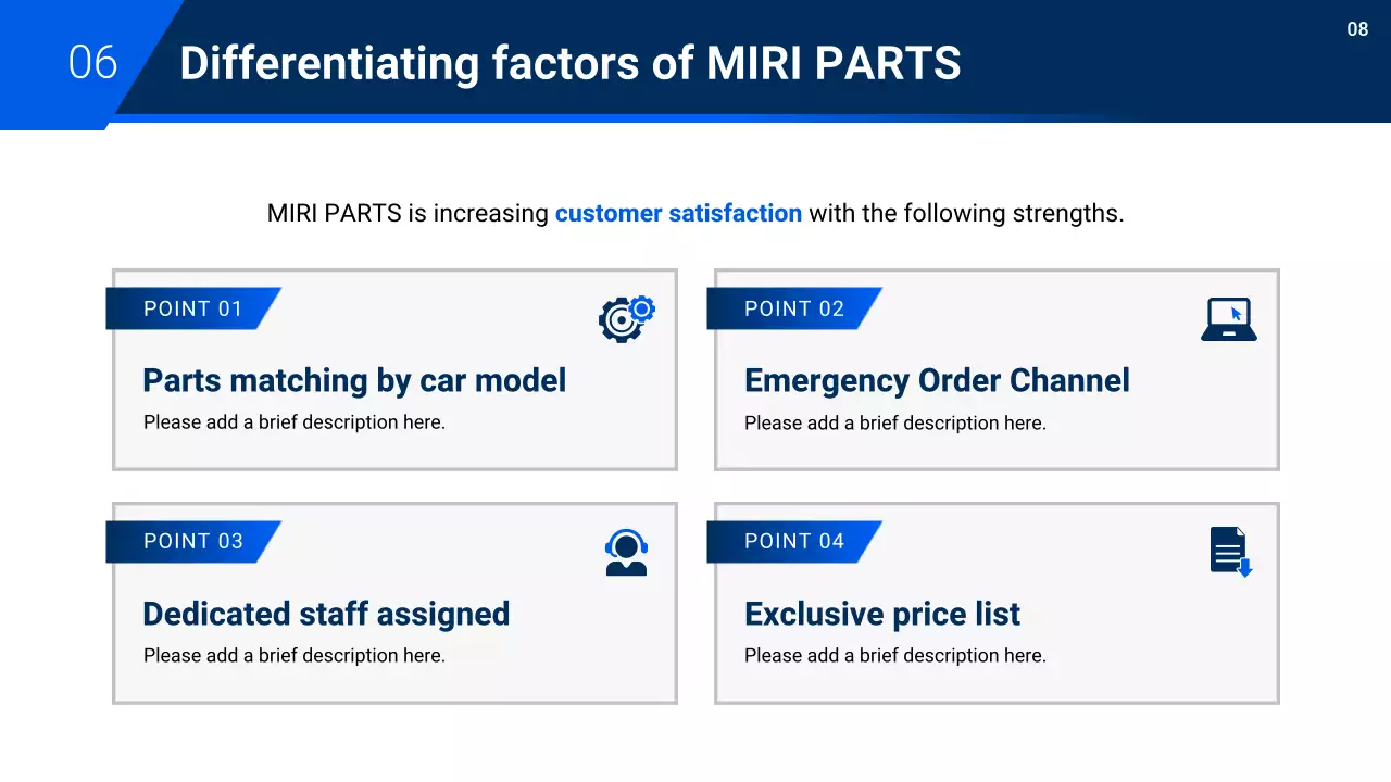 proposal otomotif modern biru