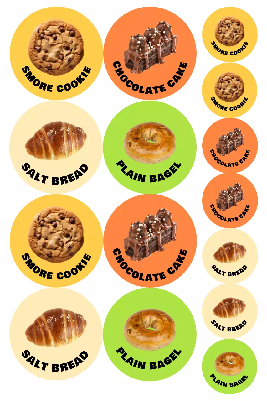 연두 팝 베이커리 굿즈