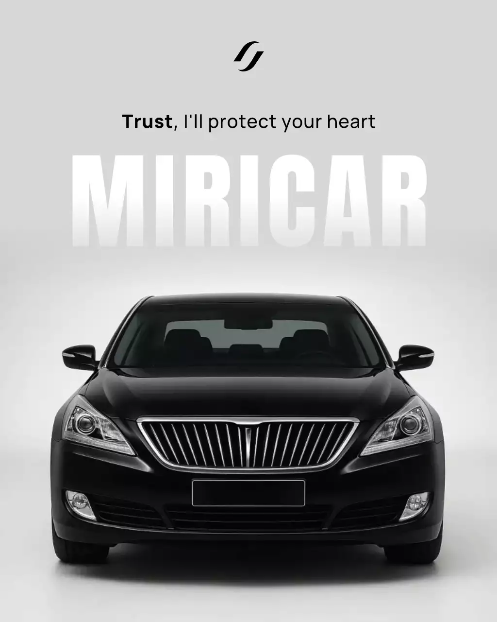 promosi mobil modern hitam