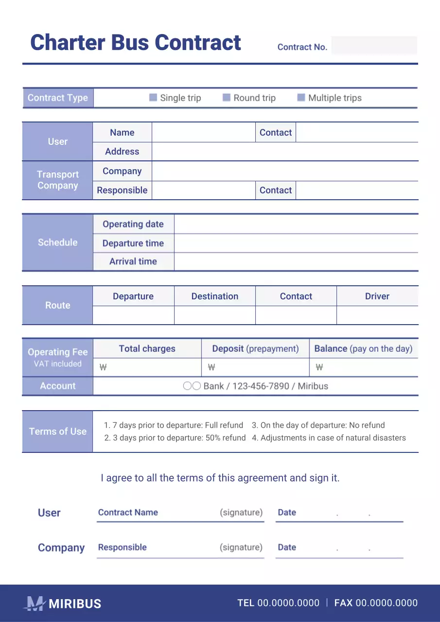 tài liệu hợp đồng chuyên nghiệp màu xanh