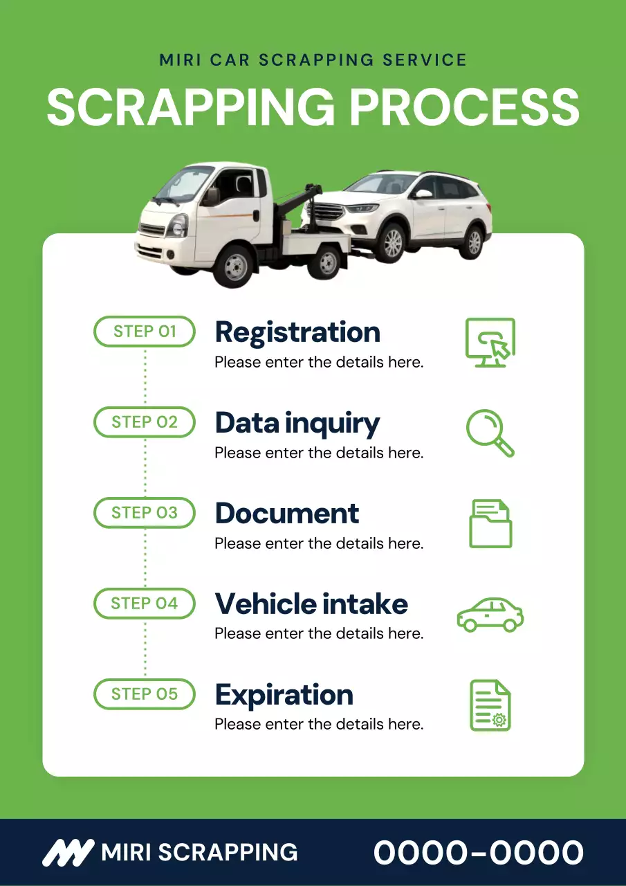 green modern vehicle guide