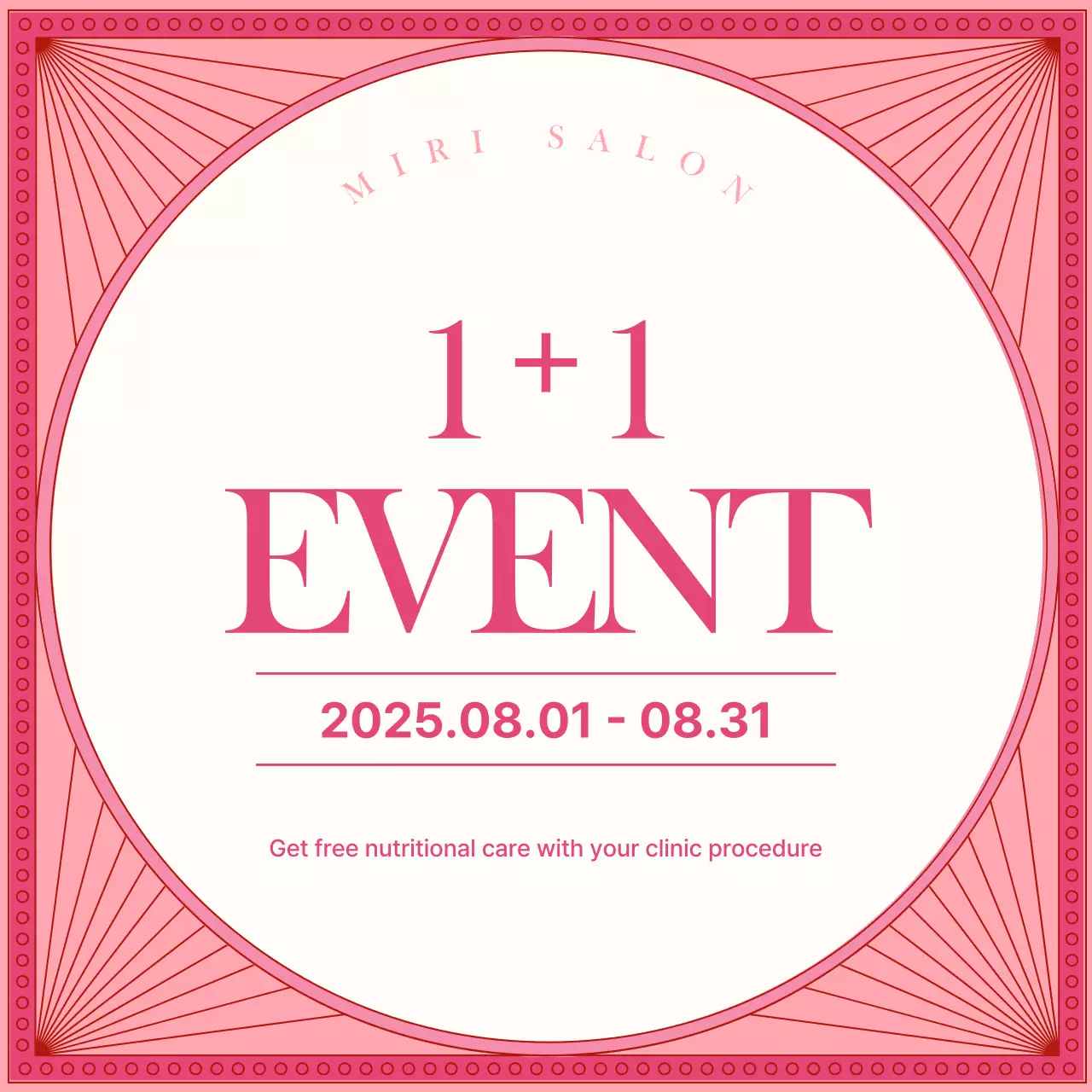 Promosi Modern Pink 11 Acara