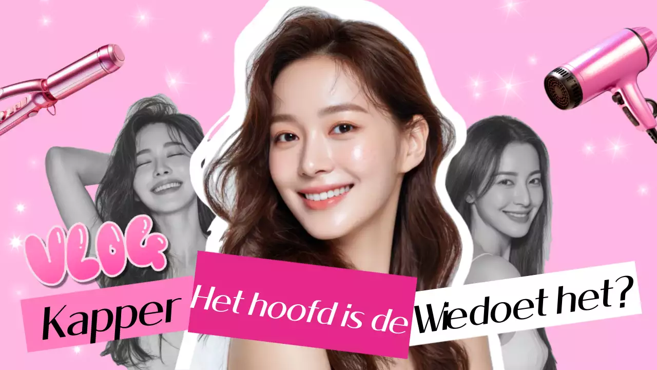 Advertentie voor Pink Pop Hairstyling