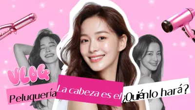 Anuncio de peluquería Pink Pop