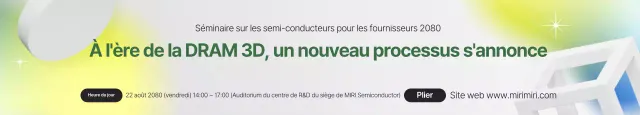 Guide du séminaire sur les semi-conducteurs modernes en gris et vert citron