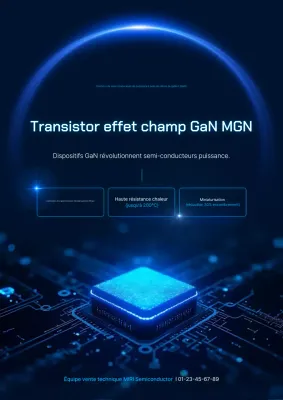 Publicité Blue Modern Semiconductor