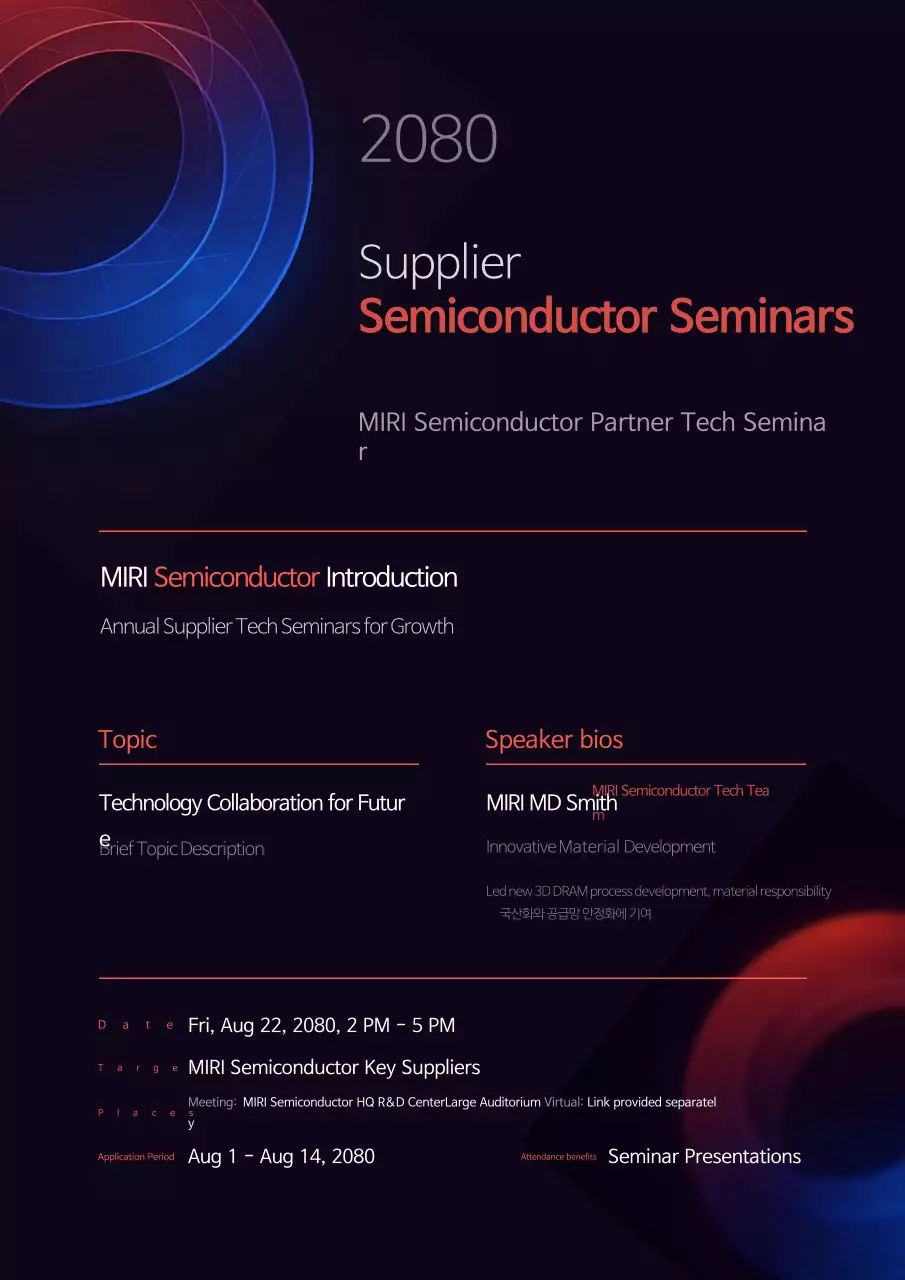 Cẩm nang Hội thảo Bán dẫn Hiện đại Đen