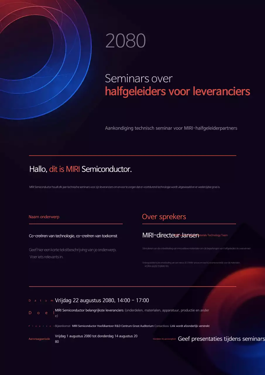 Seminargids voor zwarte moderne halfgeleiders