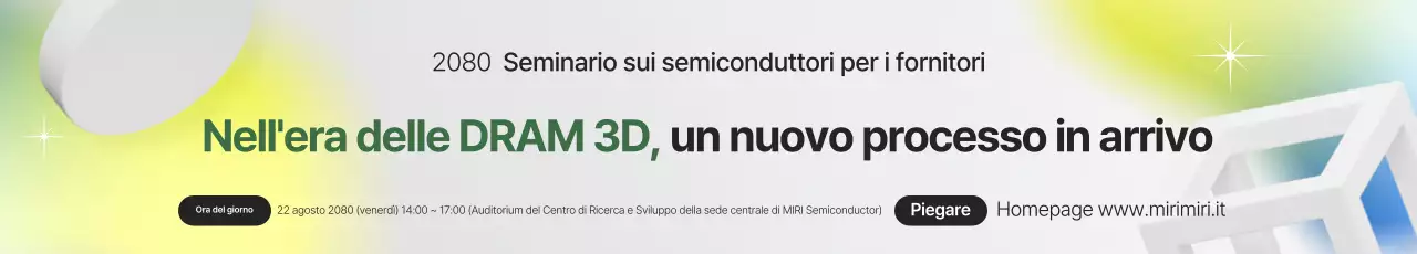 Guida al seminario sui semiconduttori moderni in grigio e verde lime