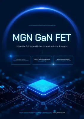 Pubblicità Blue Modern Semiconductor