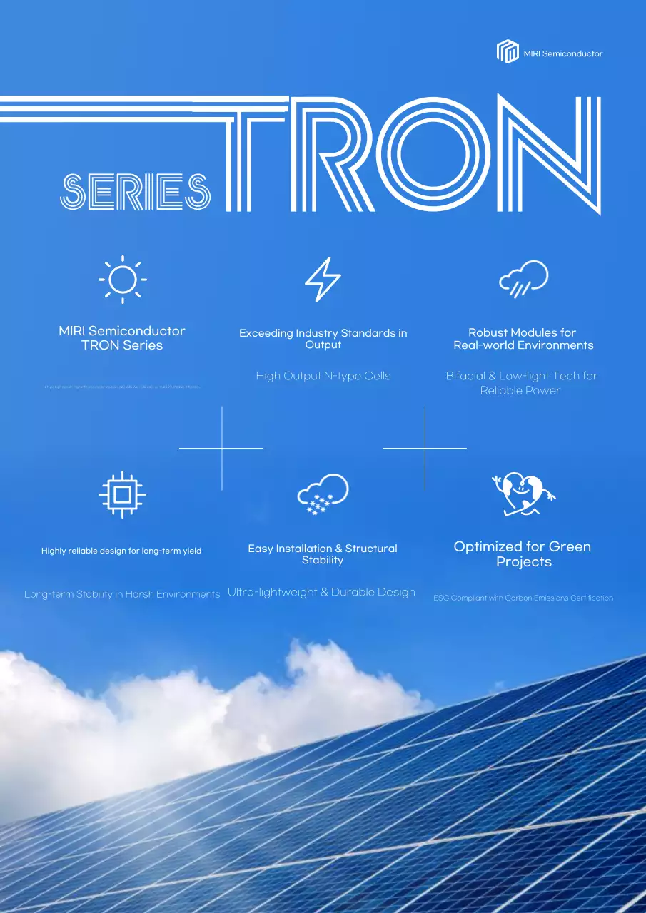 Khuyến mãi tấm pin mặt trời hiện đại màu xanh