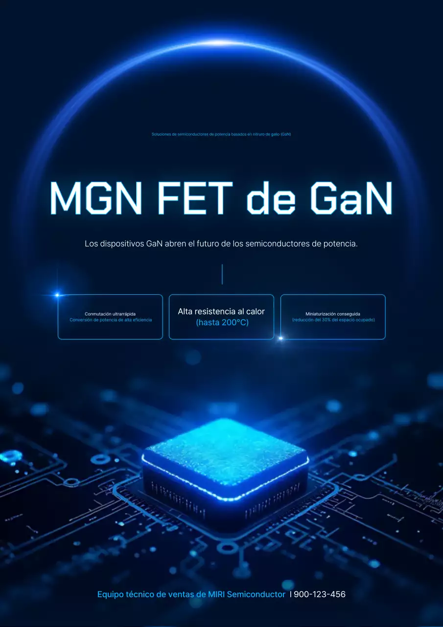 Anuncio de Blue Modern Semiconductor