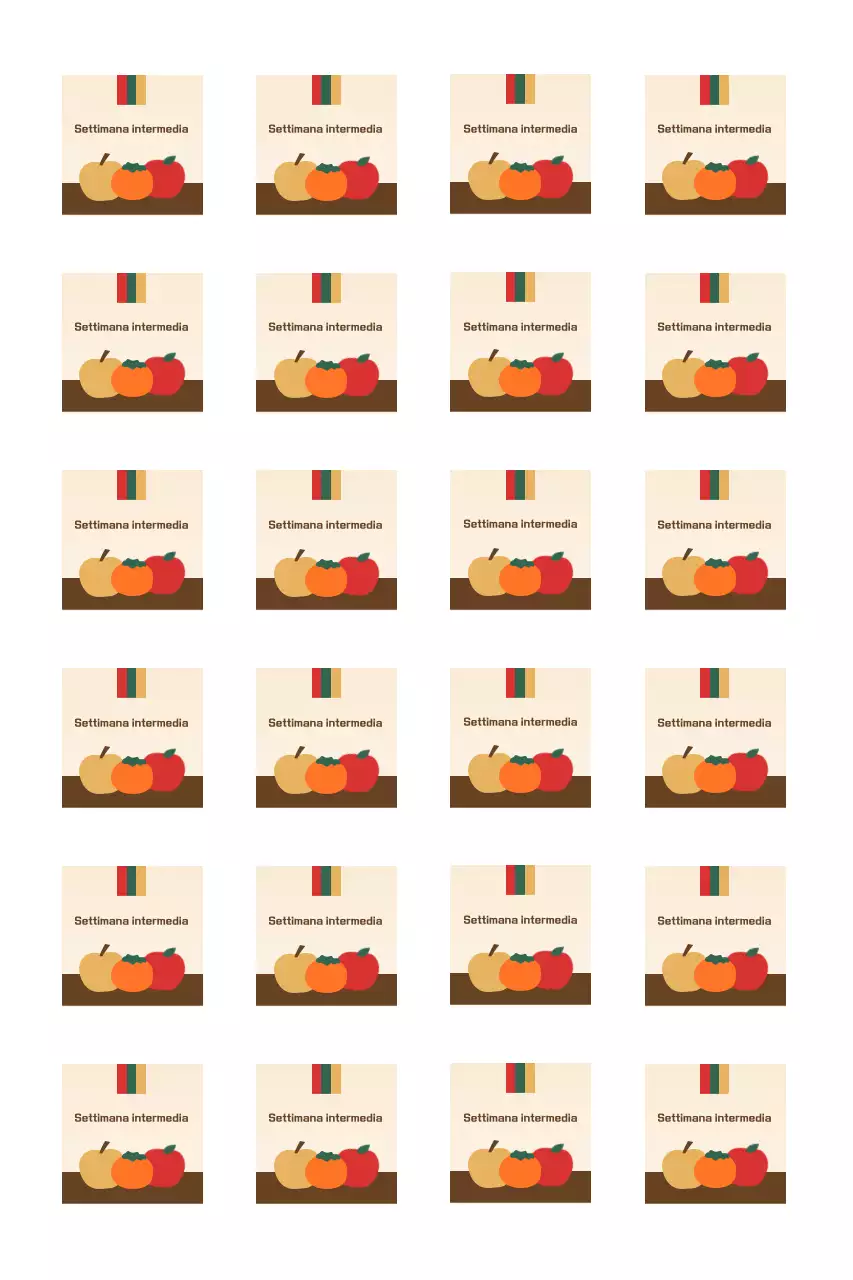 Saluti tradizionali Chuseok con frutta