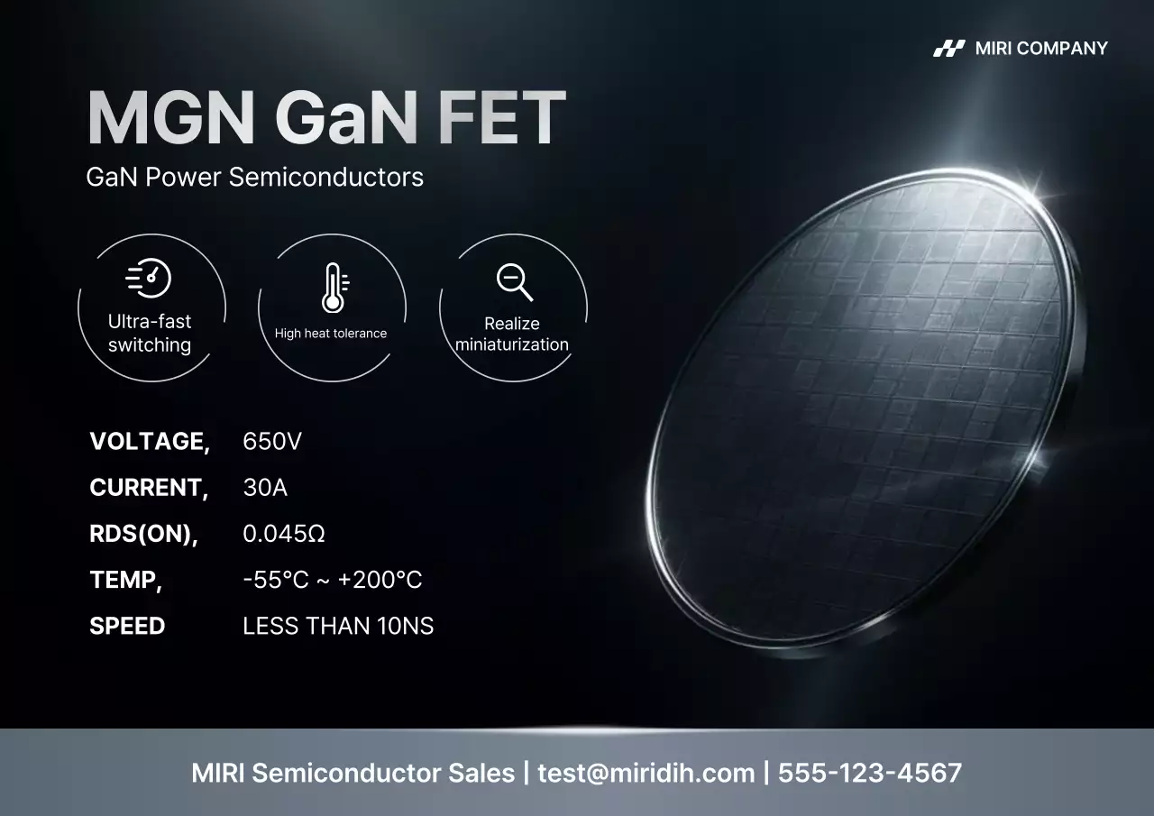 Giới thiệu sản phẩm Black Modern Semiconductor