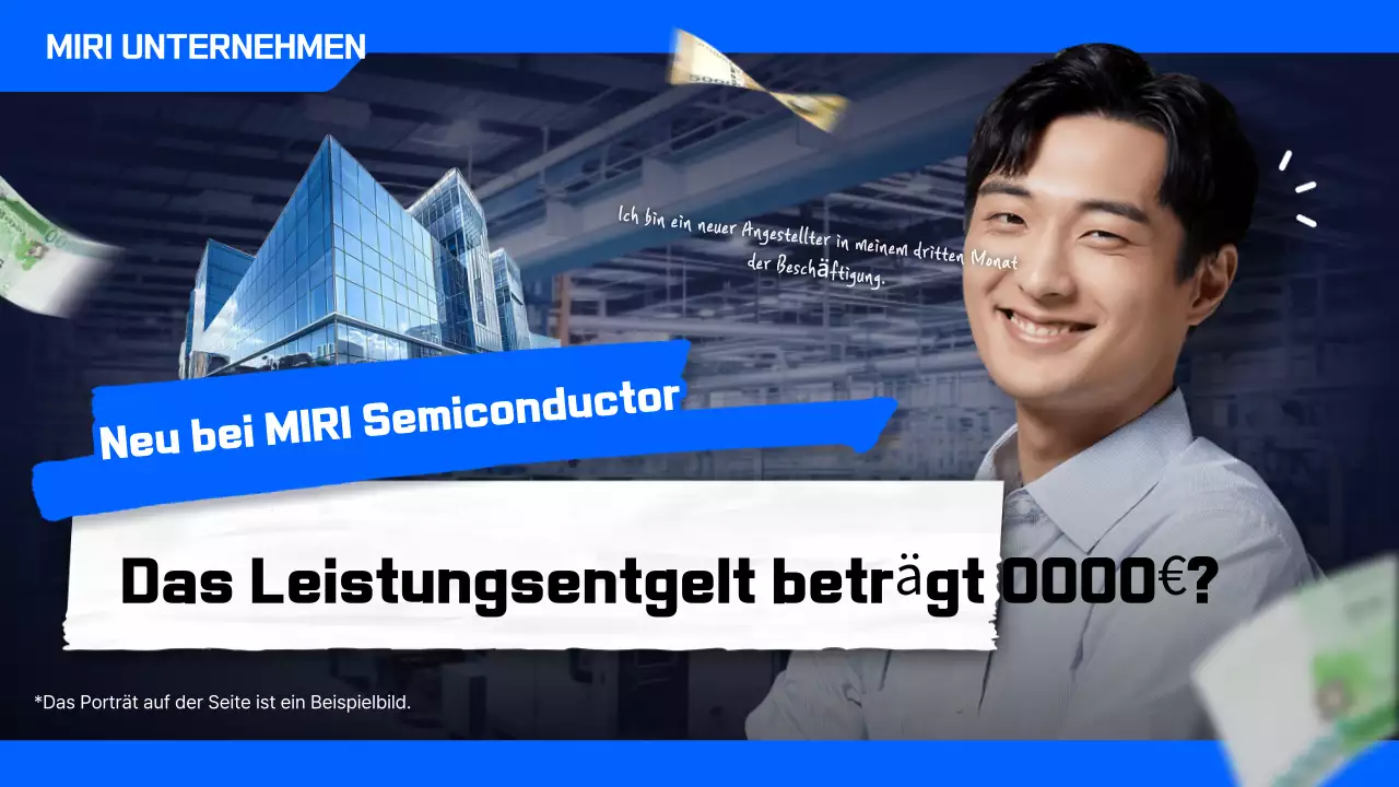 Blue Modern Stellenanzeige