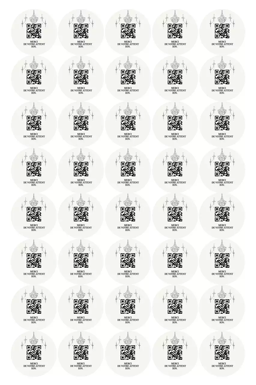 Autocollants de remerciement minimalistes en noir et blanc