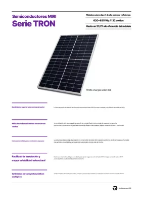Promoción de productos solares Bora Modern
