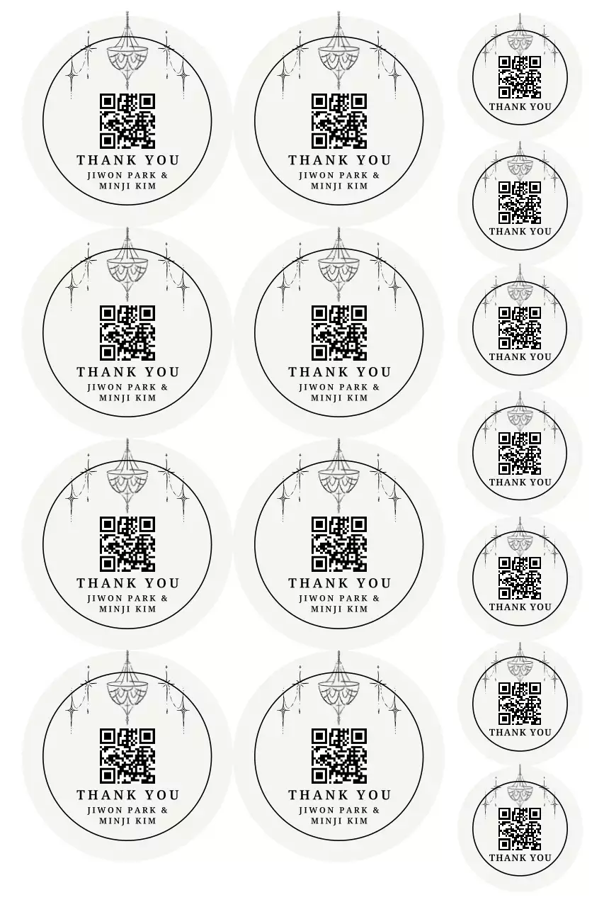 Hàng hóa nhãn dán đơn giản màu xám