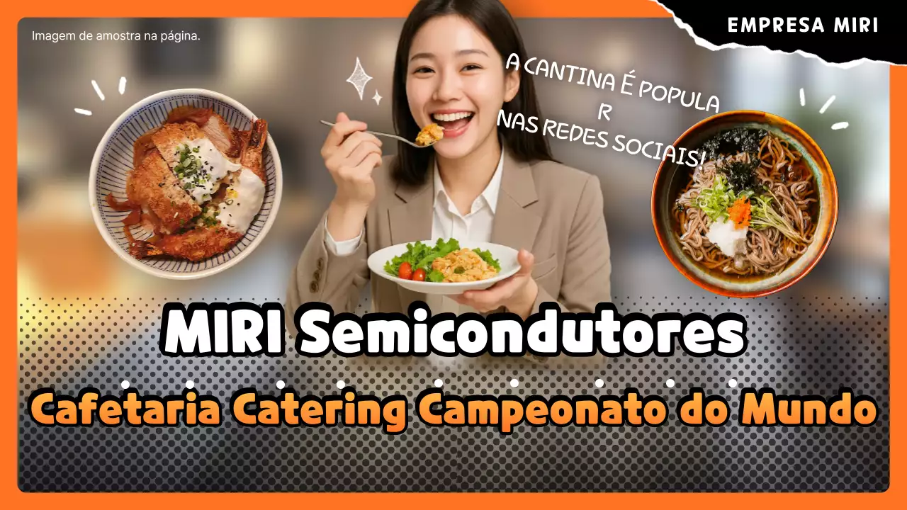 Anúncio de comida retrô laranja