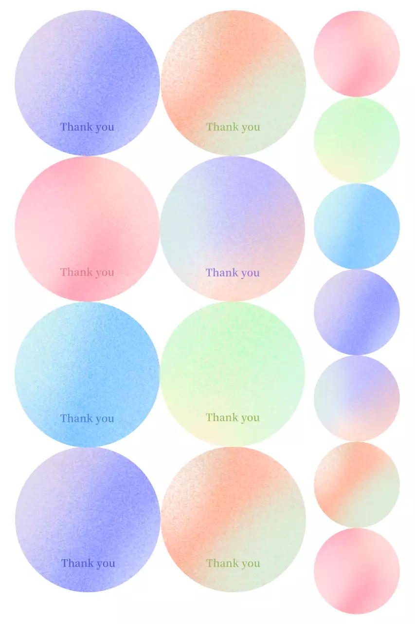 Hàng hóa nhãn dán tối giản Yeonbora