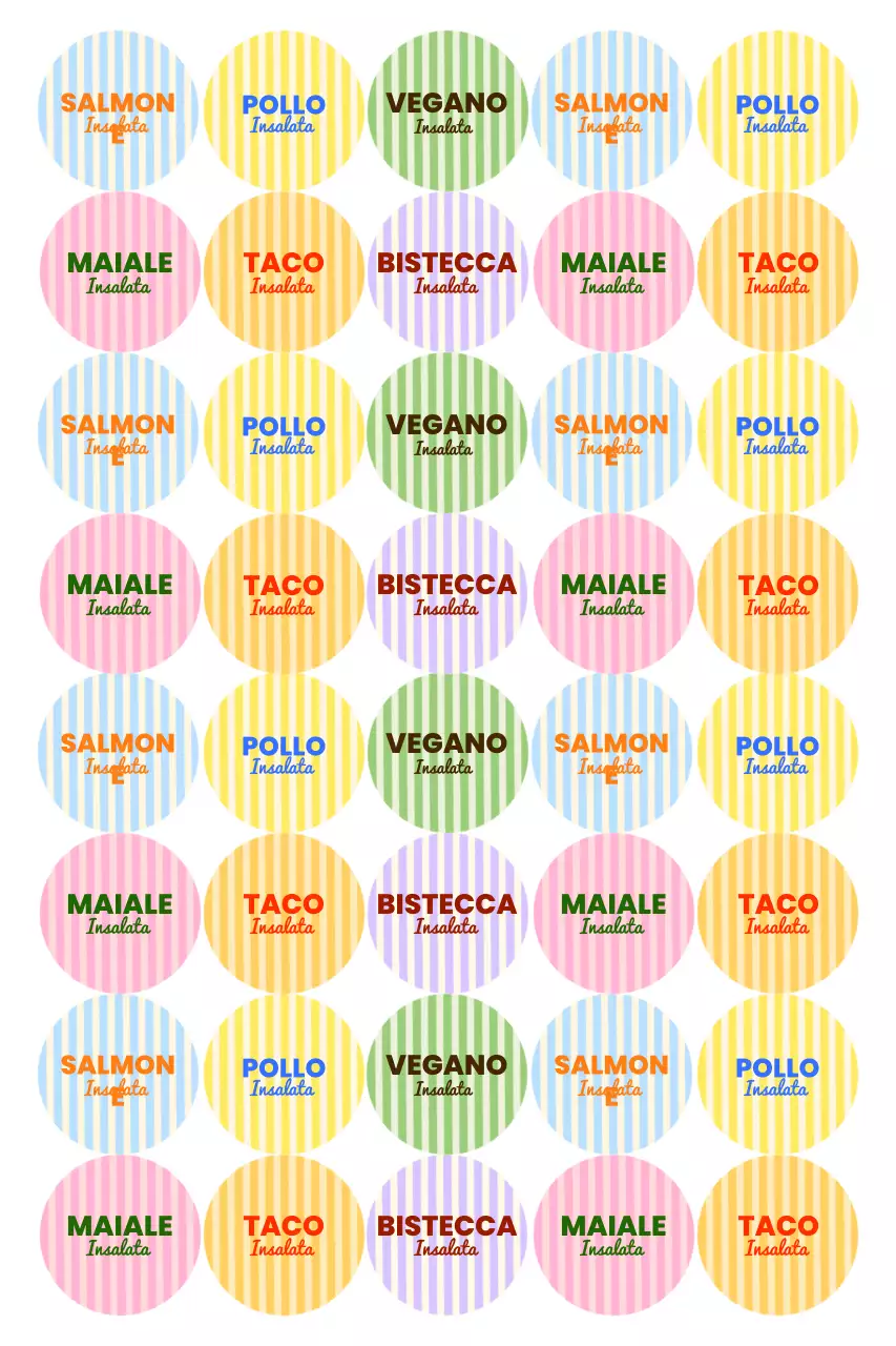 Adesivi alimentari pop viola