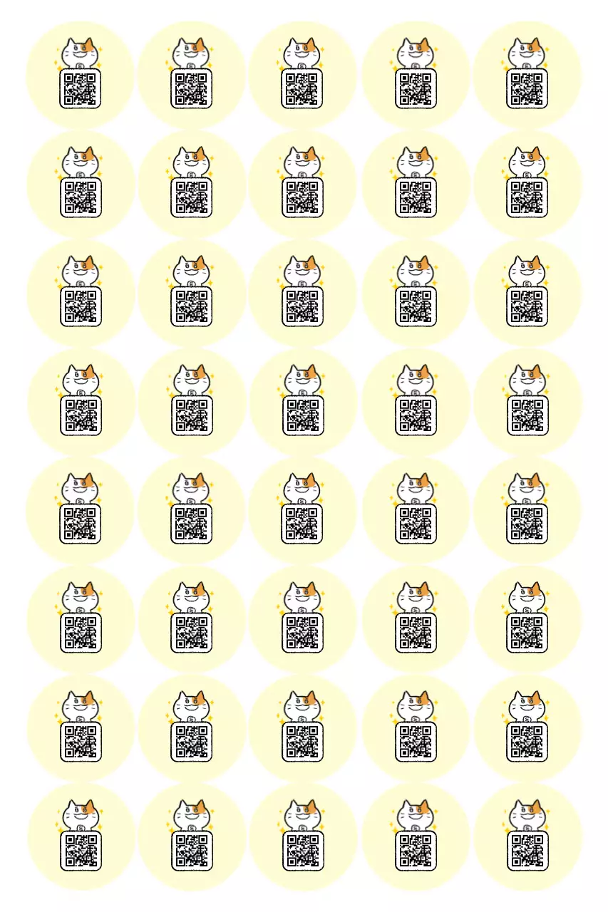 Productos con pegatinas amarillas simples