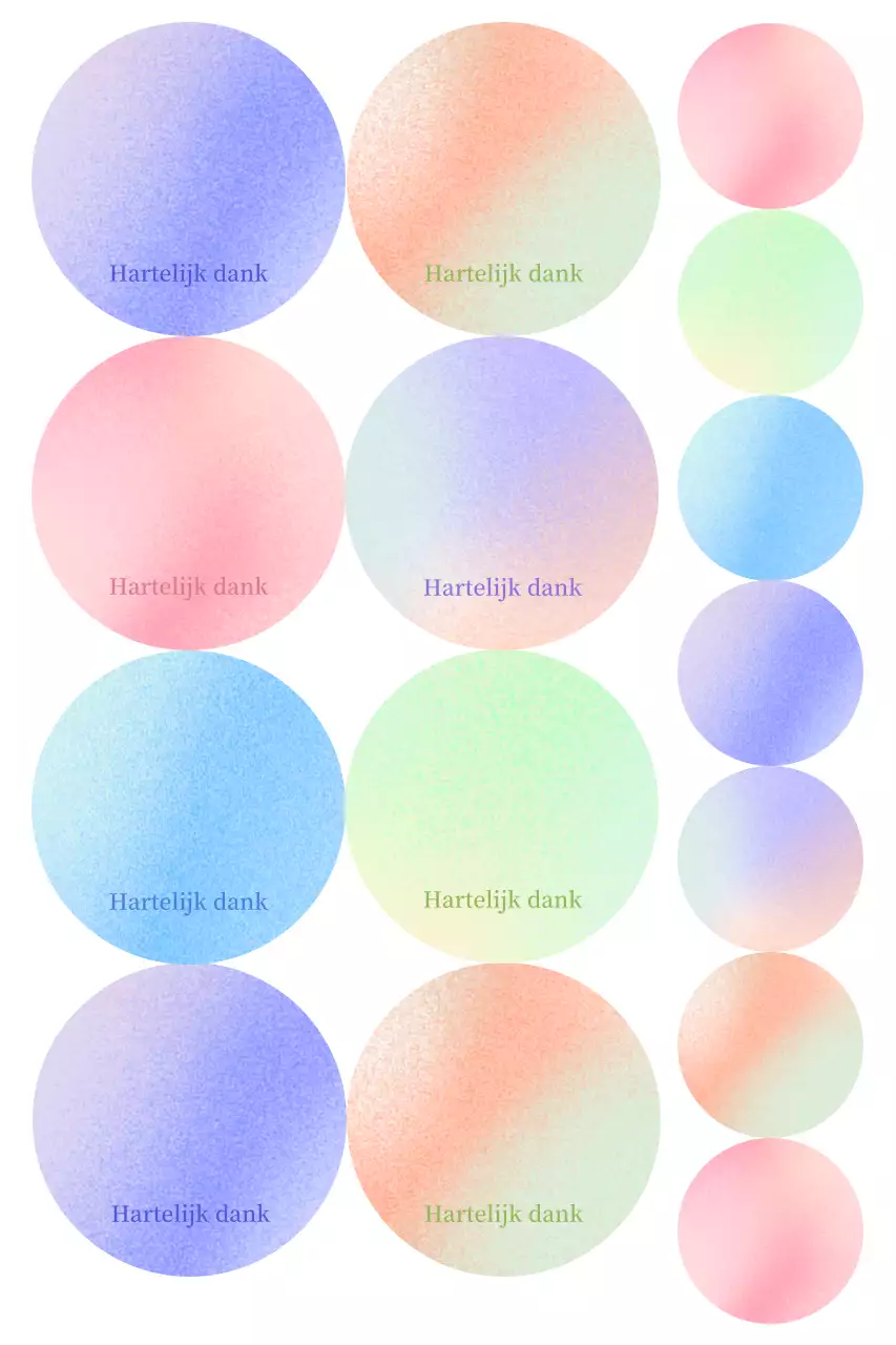 Lila Minimal Sticker Goederen