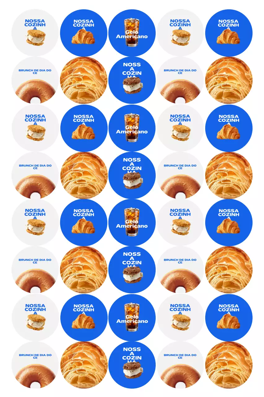 Promoção da Blue Pop Art Bakery