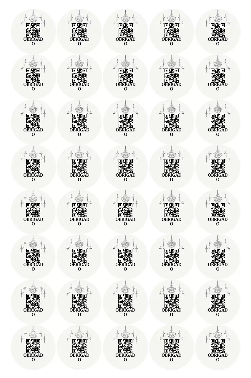 Adesivos de agradecimento minimalistas em preto e branco