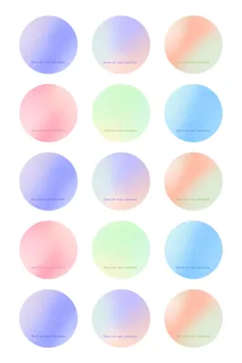 Carte postale de remerciement simple en lilas