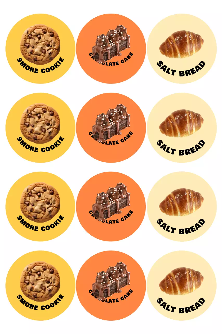 Yellow Pop Dessert Goods