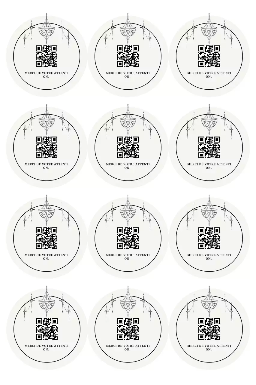 Promotion d'autocollants simples noirs