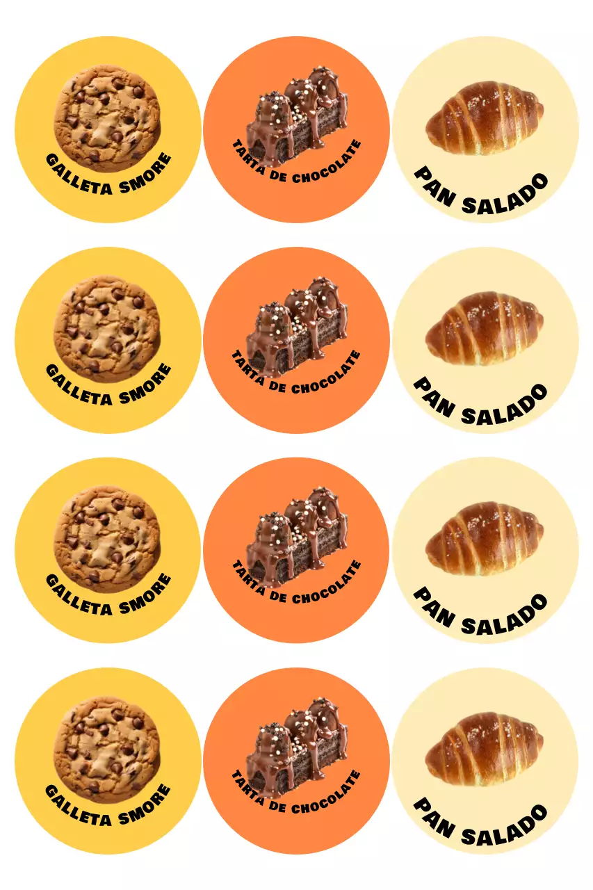 Postres Pop Amarillos