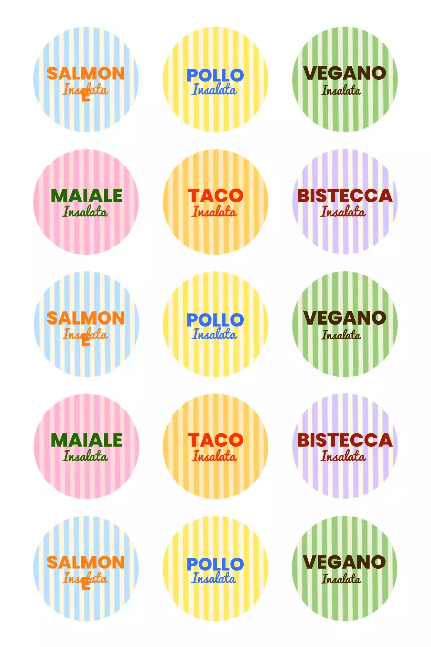 Adesivi alimentari pop viola