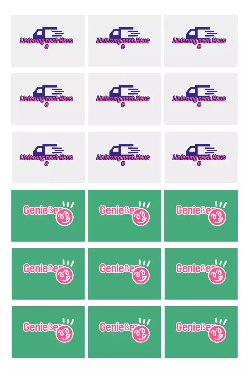 Pink Pop Essenslieferaktion