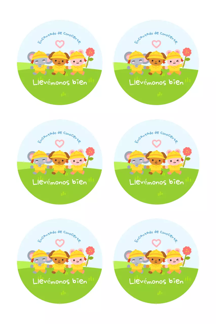 Anuncio del tablero del menú de Rainbow Pop