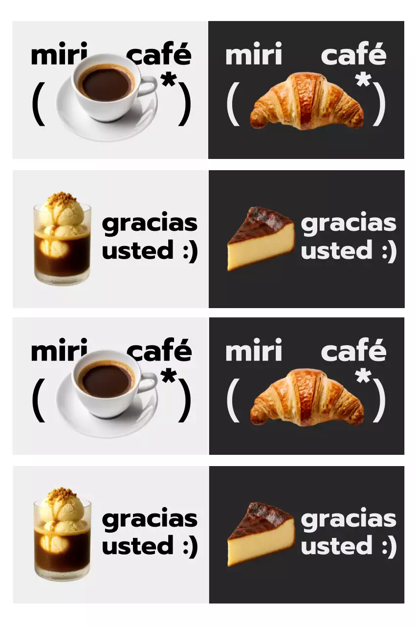Promoción de Black Modern Cafe