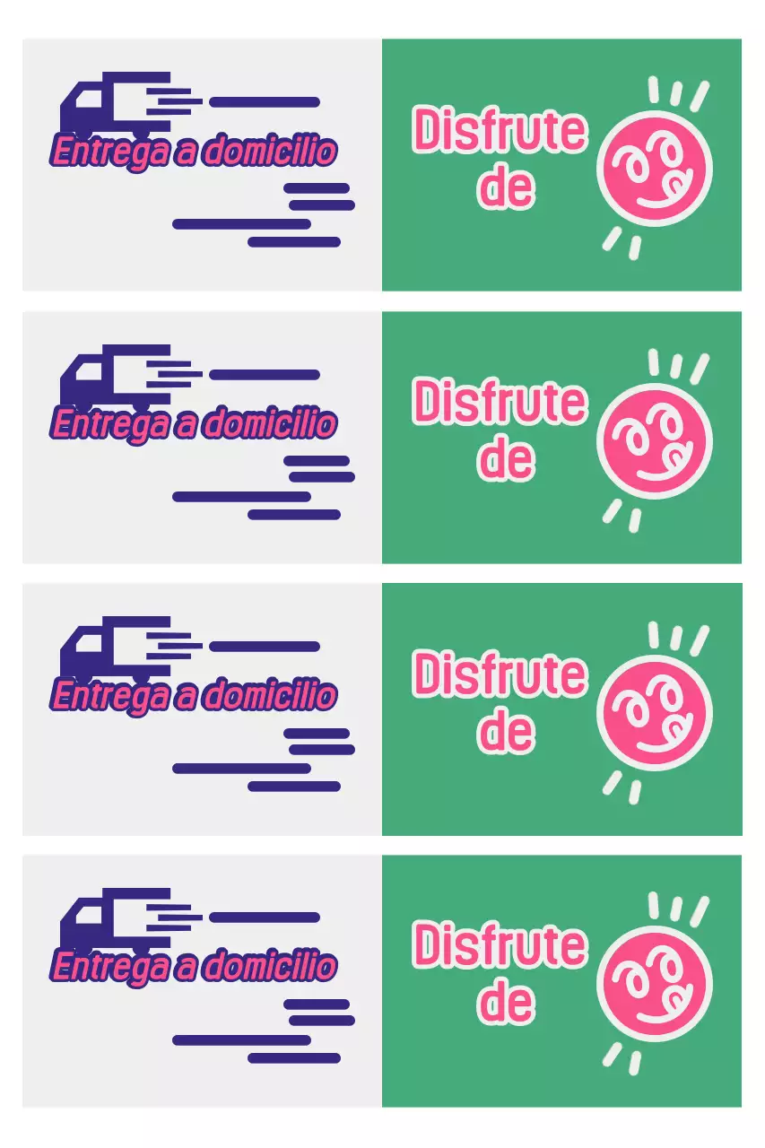 Anuncio de comida Green Pop