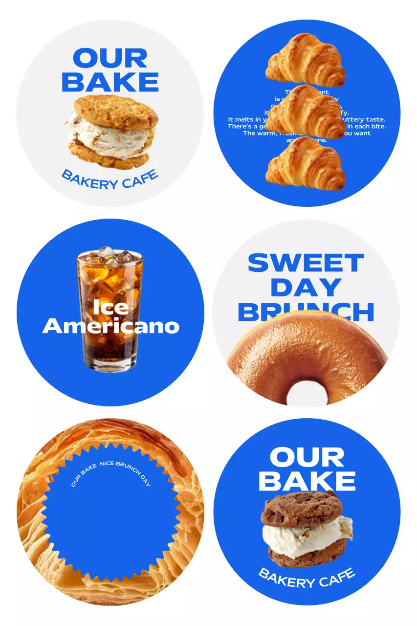 Quảng cáo Blue Modern Brunch