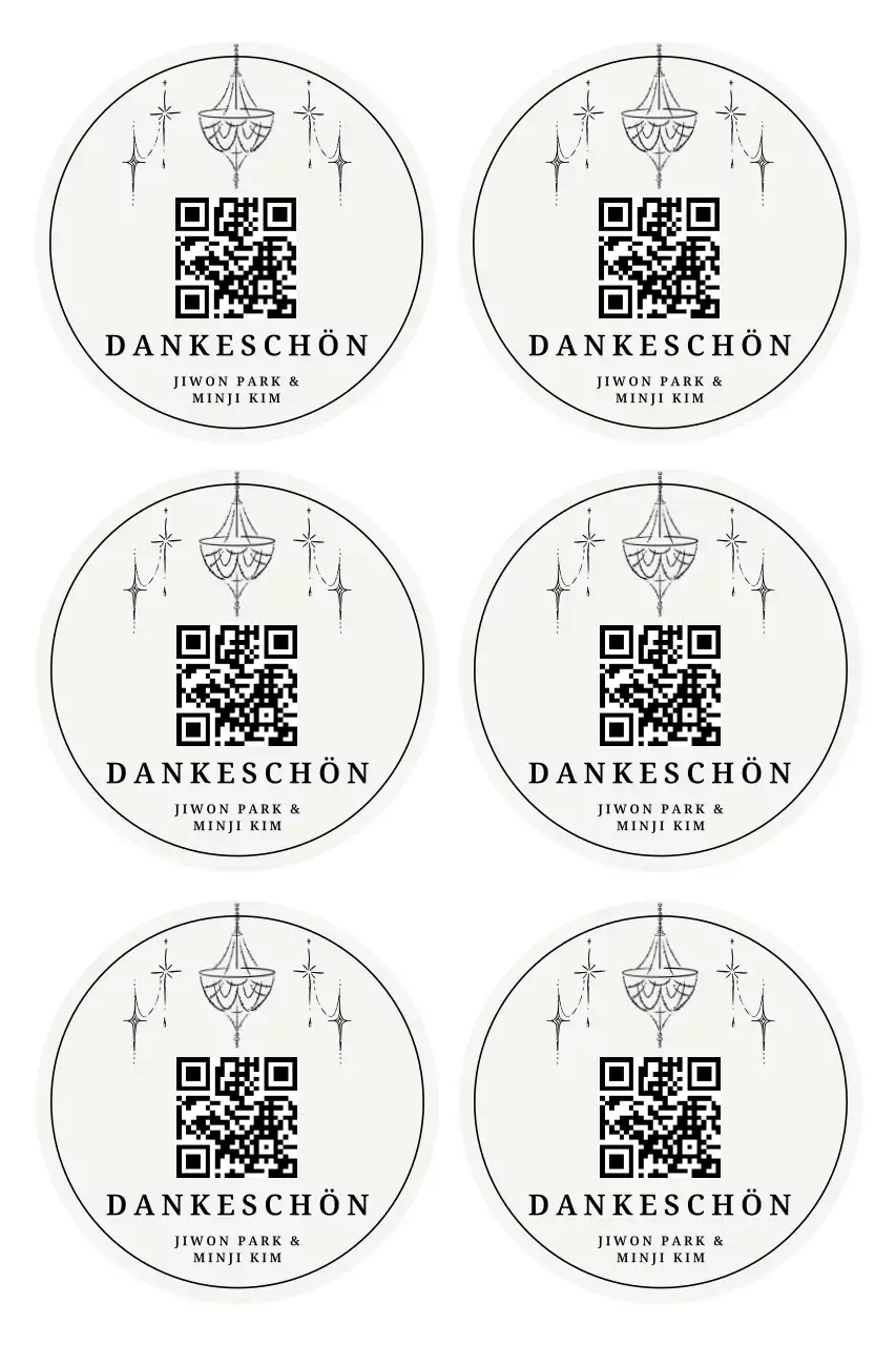 Weiße, einfache Hochzeitsgeschenke