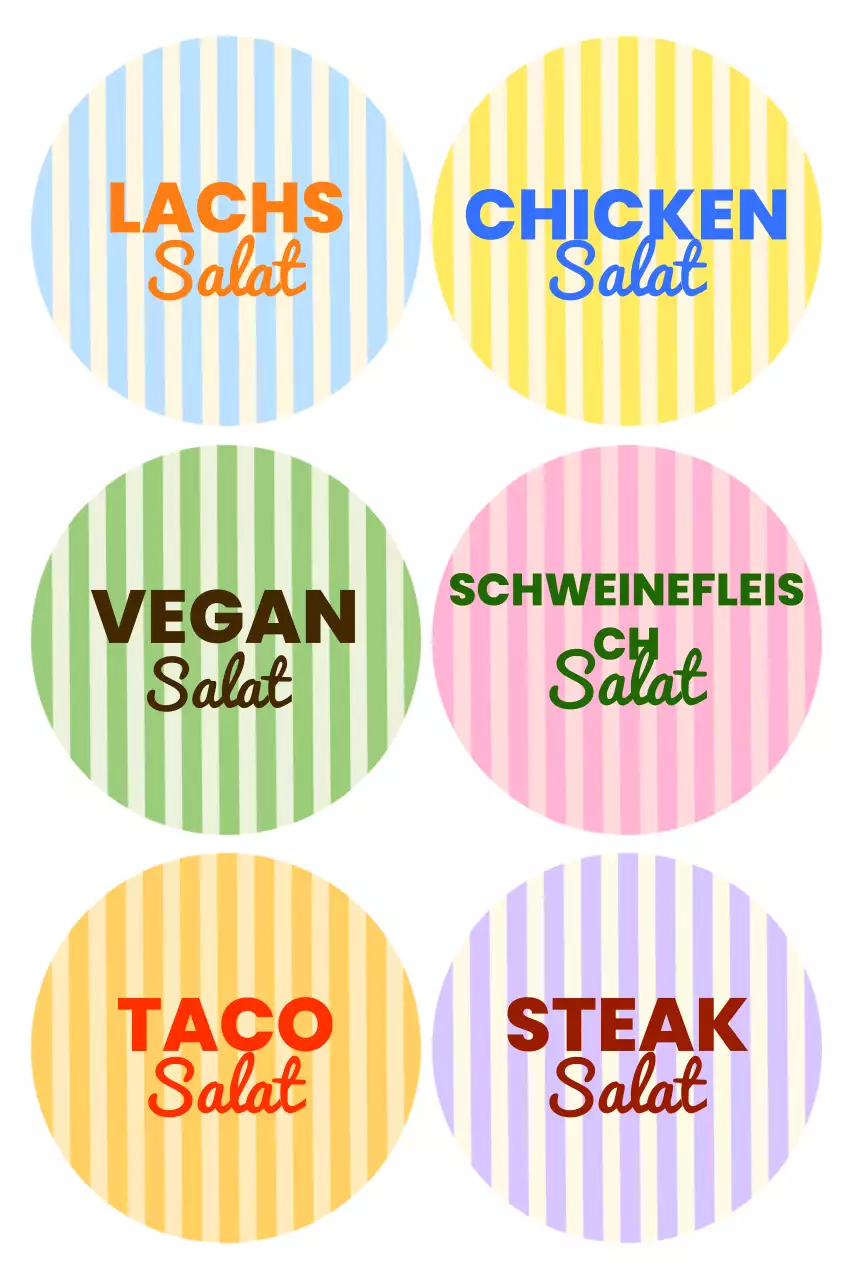 Yeonbora Einfaches Salatmenü