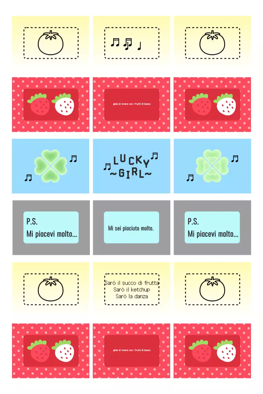 Adesivo takku verde carino