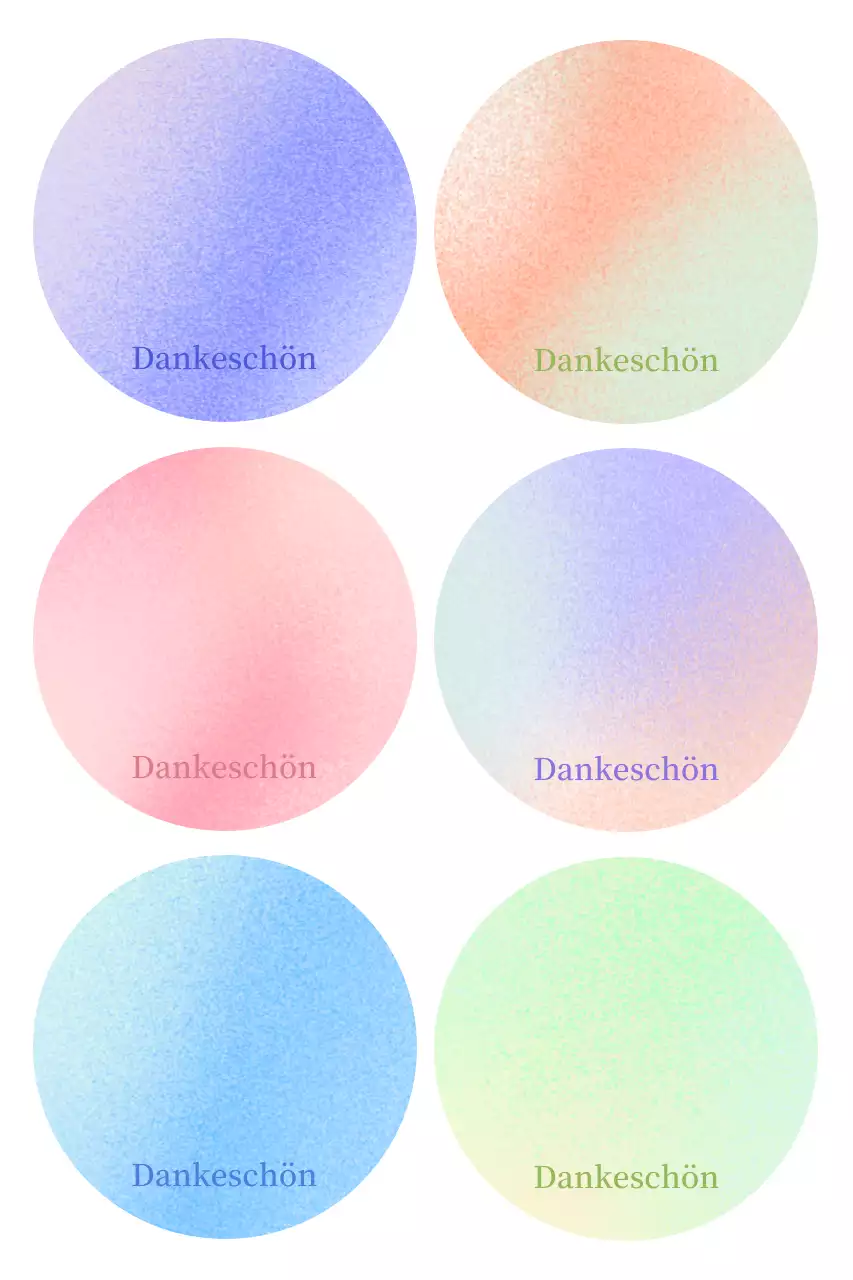 Yeon Bora Minimal Dankeschön-Grüße